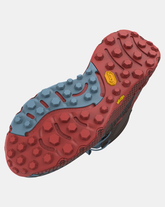 Men's UA HOVR™ Ridge Trek Waterproof Trail Shoes, Blue, pdpMainDesktop image number 4